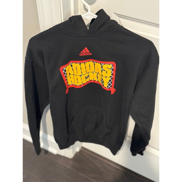 adidas Other - ADIDAS BRAND~Hockey Hoodie Sweatshirt, Men’s Size Small Black Clothing, Sports